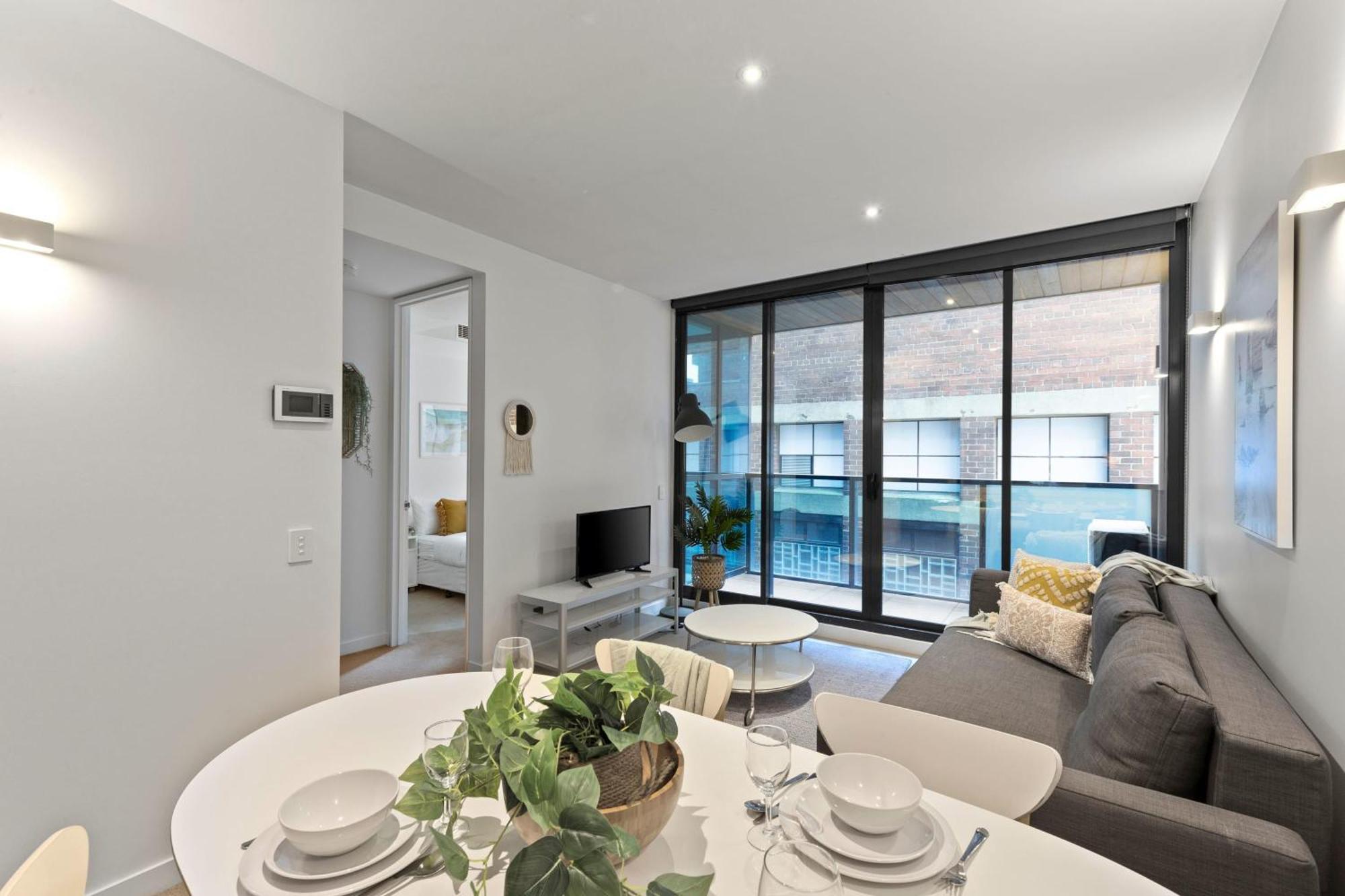 A Chic & Comfy 2Br Apt Near Federation Square Melbourne City Exterior foto